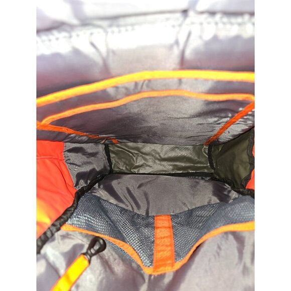 Thule Orange & Black Backpack With Buckle Closure & Side Pockets - Picture 10 of 13